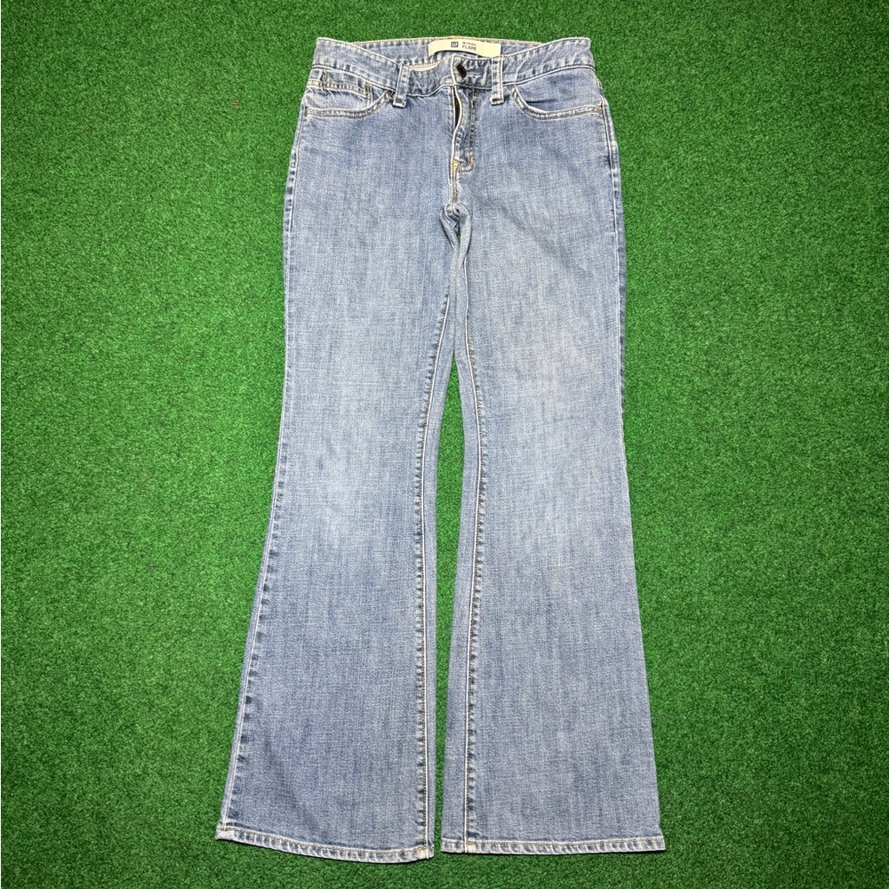 Vintage Gap Original Flare Womens 6R 30x30 Light Wash Bootcut Low Rise Y2K Jeans